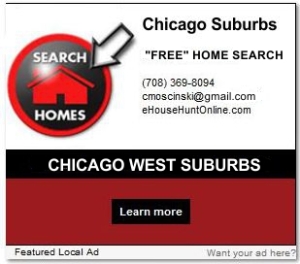 free home search ad CHICAGO WEST SUBURBS